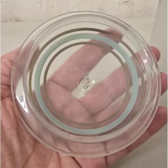 10 Mucha Art Glass Fuchsia Design Satin Glass Canister With Lid